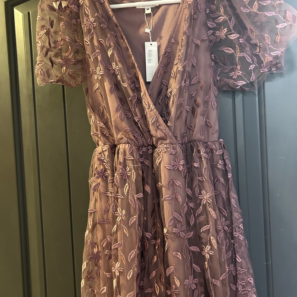 Baltic Born lavender Short Sleeve Dress